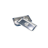 Stainless Steel Instrument Tray – 10.25" x 12.5" x 2.5" Medical Surgical Tray