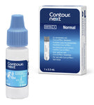 CONTOUR NEXT Normal control solution, 2.5 mL bottle and carton