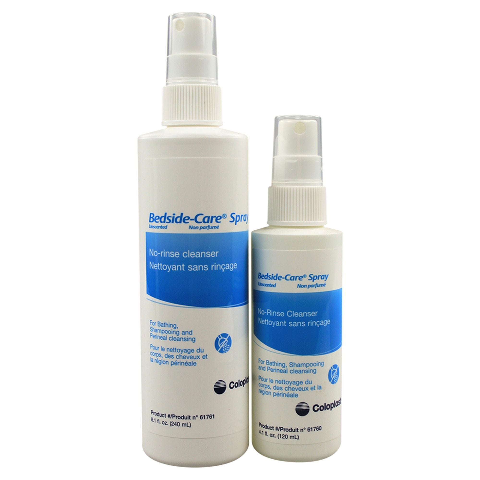 Bedside-Care® No-Rinse Foaming Cleanser; 240 mL, Unscented