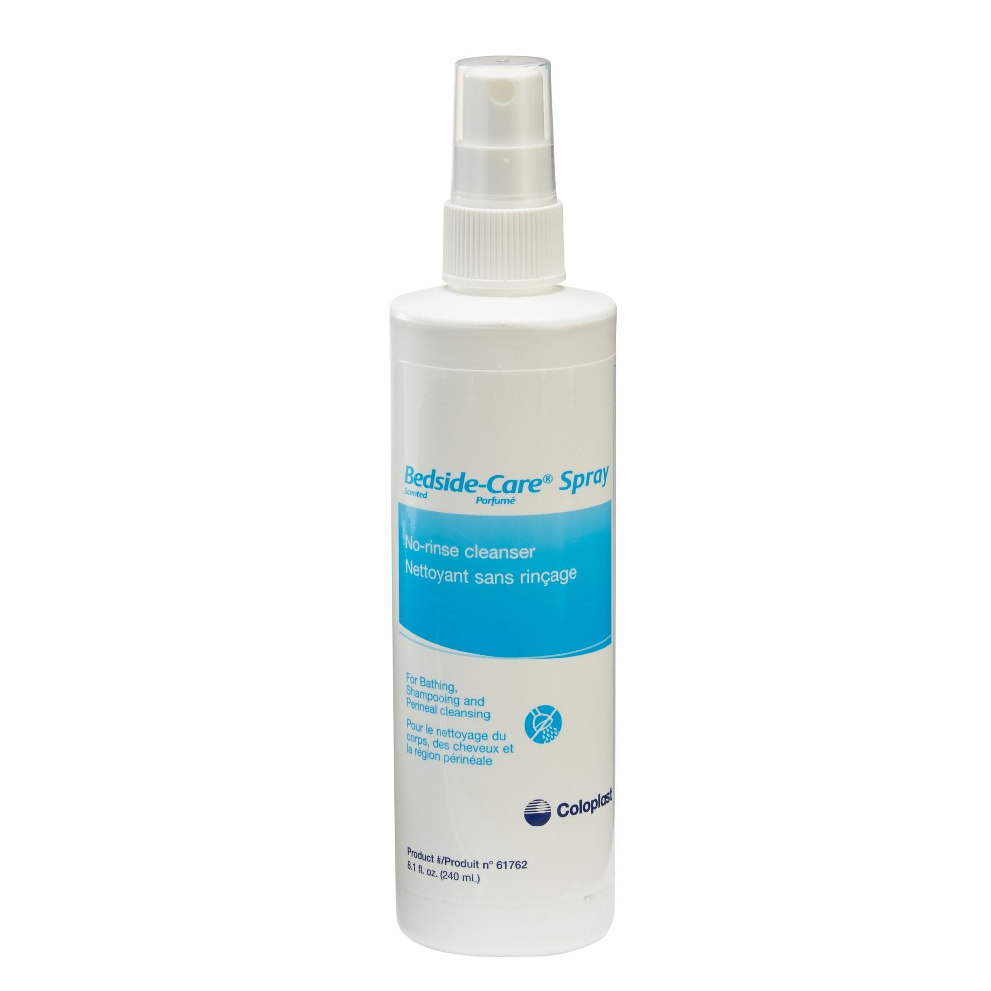 Bedside-Care® No-Rinse Foaming Cleanser; 240 mL, Scented — Case of 12