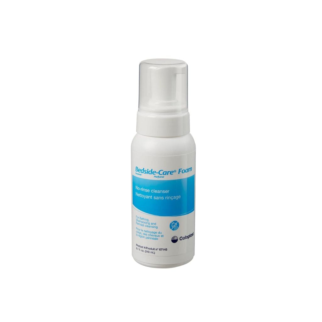 Bedside Care® No-Rinse Foam Bodywash and Shampoo Cleanser; 240 mL, Scented
