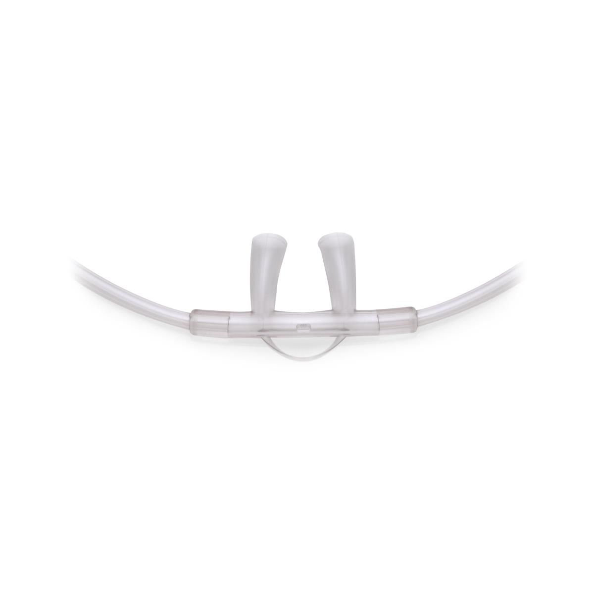 Hudson RCI Over-the-Ear Nasal Cannula; Flared Tip, Standard Connector, Adult, 7' Tubing — Case of 50