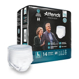 Attends Premier Underwear Large — Case of 56