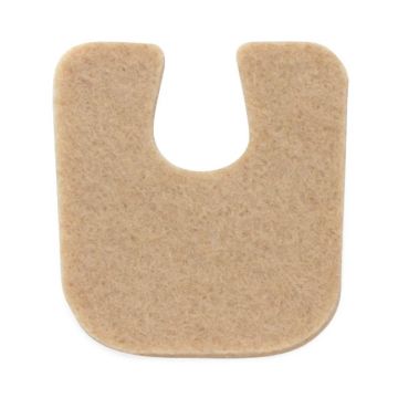 Dr. Jill's J-18 Flesh Felt Pedi Pad 0.125in 100Ct