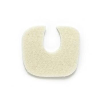 Dr. Jill's J-17 Felt U-Shaped Lesion Pad 0.125in 100Ct