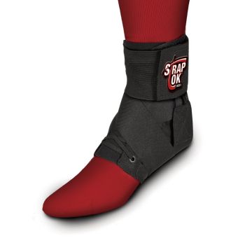 Strap Lok Ankle Brace Left/Right L Black 1Ct
