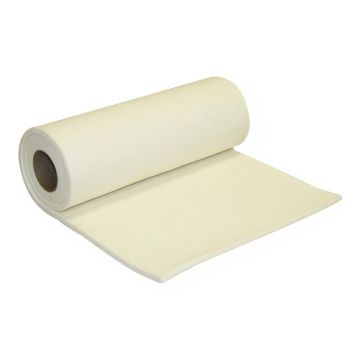 70% Wool / 30% Rayon Ortho Felt Roll White 4in x 12in 1Ct