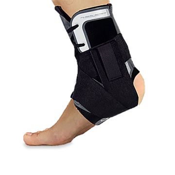 Ovation Nu-Form Ankle Brace with Figure-8 Straps Left/Right M Black 1Ct