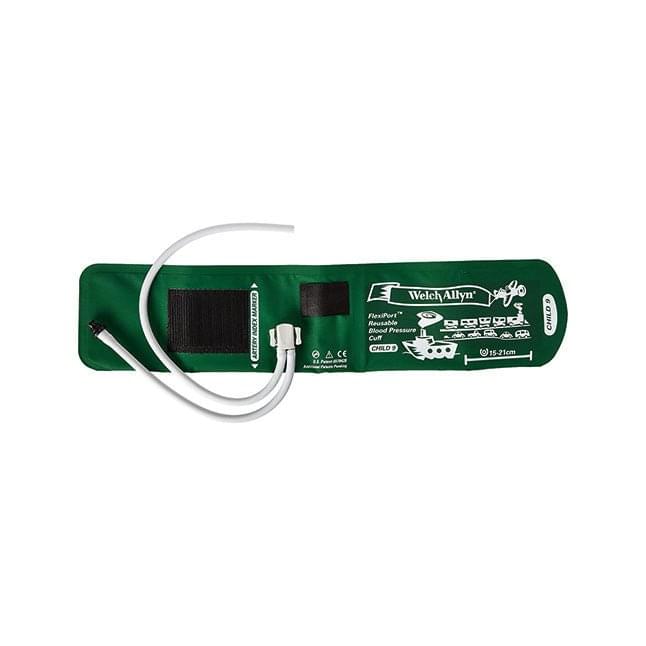 FlexiPort® Reusable Blood Pressure Cuff, Child, 2-Tube, Tri-Purpose Connector