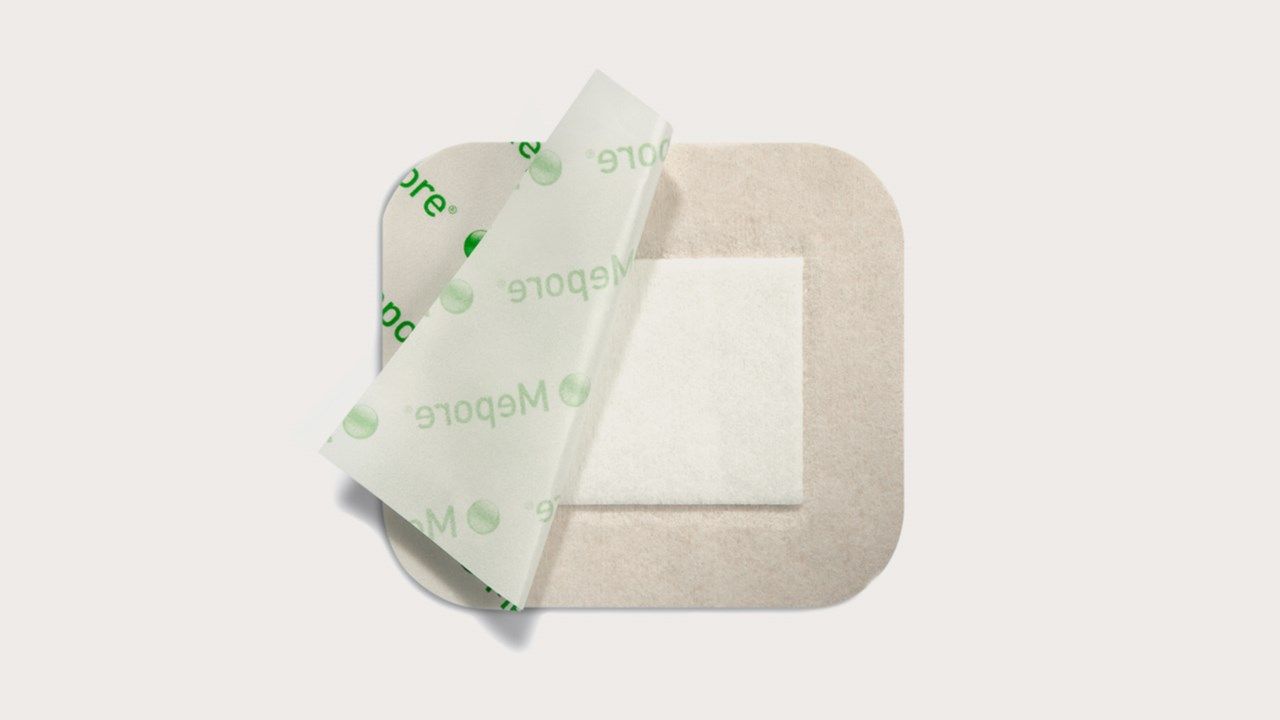 Mepore® Pro Adhesive Island Dressing; 2.4" x 2.75" (6 cm x 7 cm)