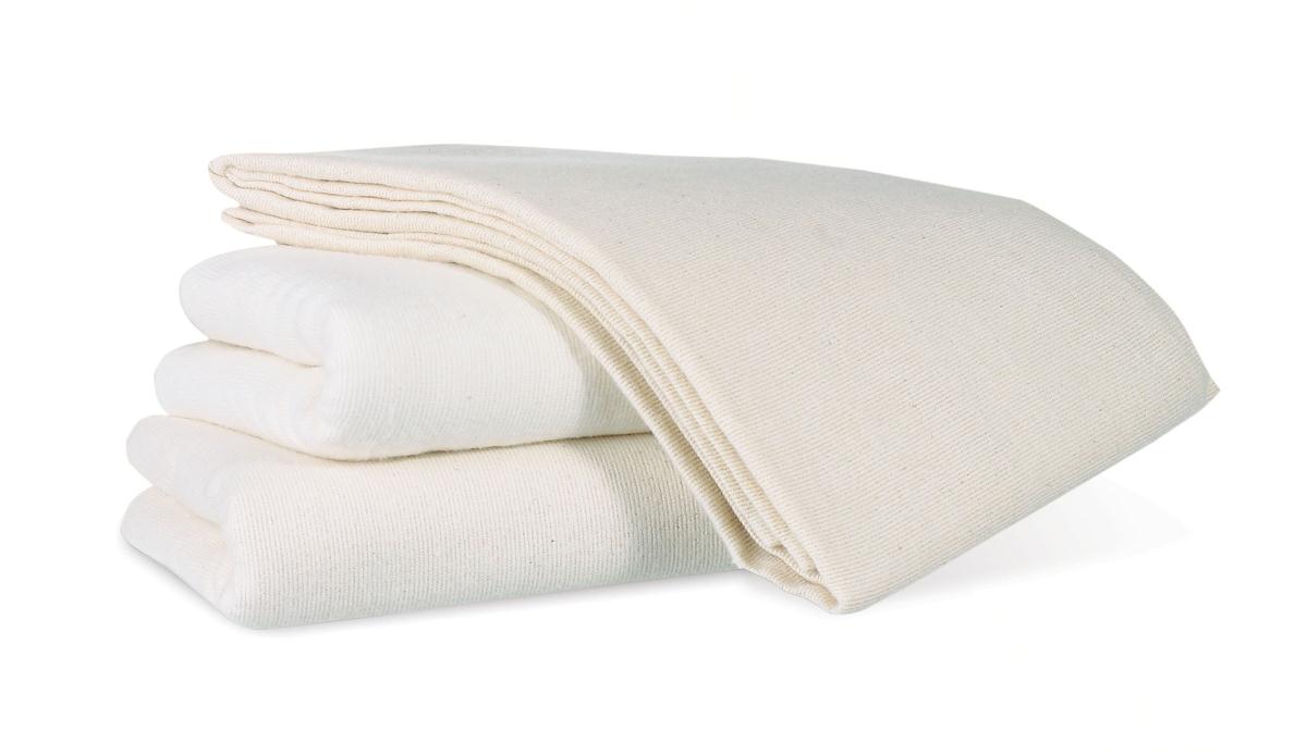 Bleached Flannel Spread Blanket; 70" x 90" (178 cm x 229 cm), 1.75 lb.