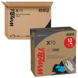 WIPER BLUE 8.34X16.8IN (10 BX/CS)