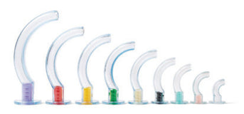 O-Two™ Medical Single-Use Guedel Airway, Assorted Kit 8 Ergonomic Unit with Hard Case