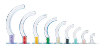 O-Two™ Medical Single-Use Guedel Airway, Assorted Kit 8 Ergonomic Unit with Hard Case