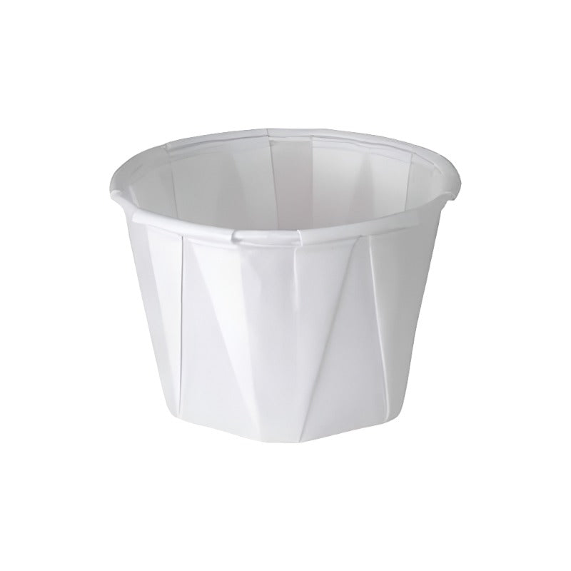 Alliance Pleated-Side Paper Medicine Cup, 1 oz, Box of 250