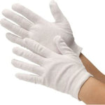 Cotton Glove, White; Large