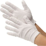Cotton Glove, White; Medium