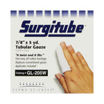 Surgitube® 100%-Cotton Tubular Gauze; 7/8" x 5 yd. (2.22 cm x 4.5 m) for Large Fingers & Toes
