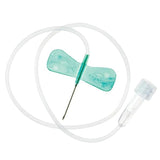 SURFLO® Winged Infusion Set; 21 G x 3/4" (1.90 cm), Green, Tubing 12" (30 cm)