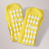 Posey® Fall Management Sock; Medium, Yellow, Mesh Band