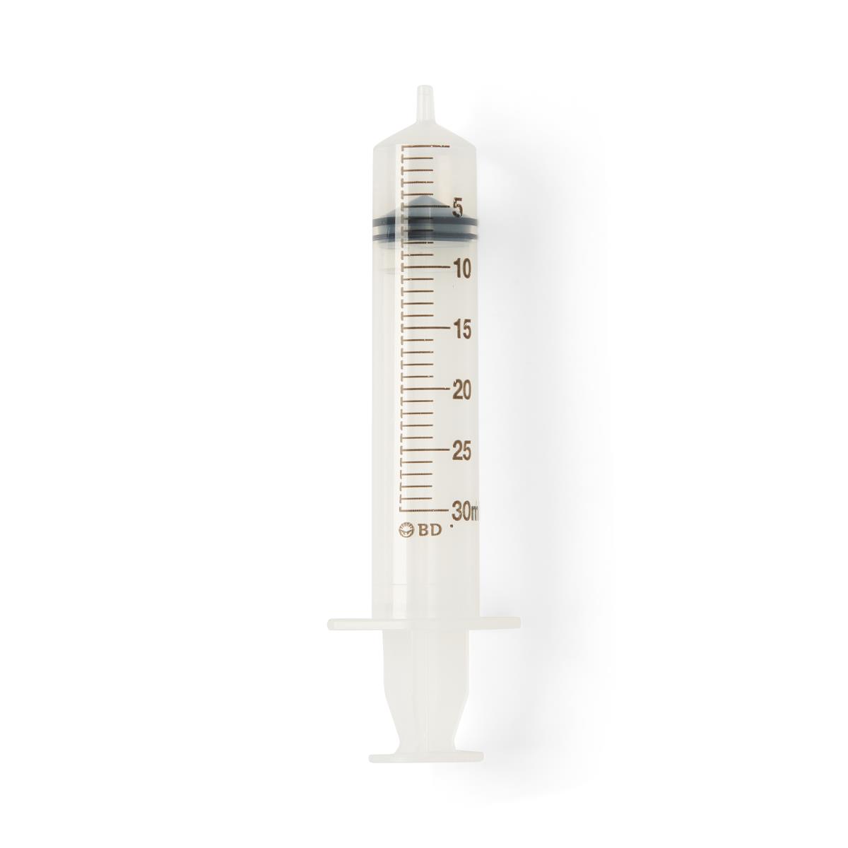 BD® Syringe Only, Sterile; 30 cc (mL), Luer-Slip Tip