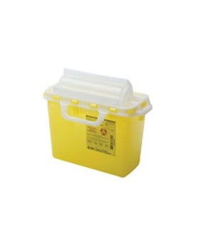 BD Multi-Purpose Nestable Sharps Container; 7.6 L, Yellow Clear — Case of 10