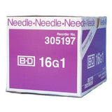 BD® PrecisionGlide™ Standard Hypodermic Needle; 16G x 1" (2.54 cm)