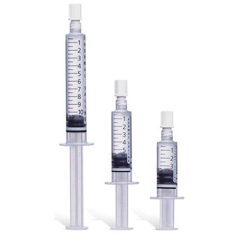BD PosiFlush™ Pre-Filled Normal Saline Flush Syringe with Pump Compatibility; 10 mL — Case of 480