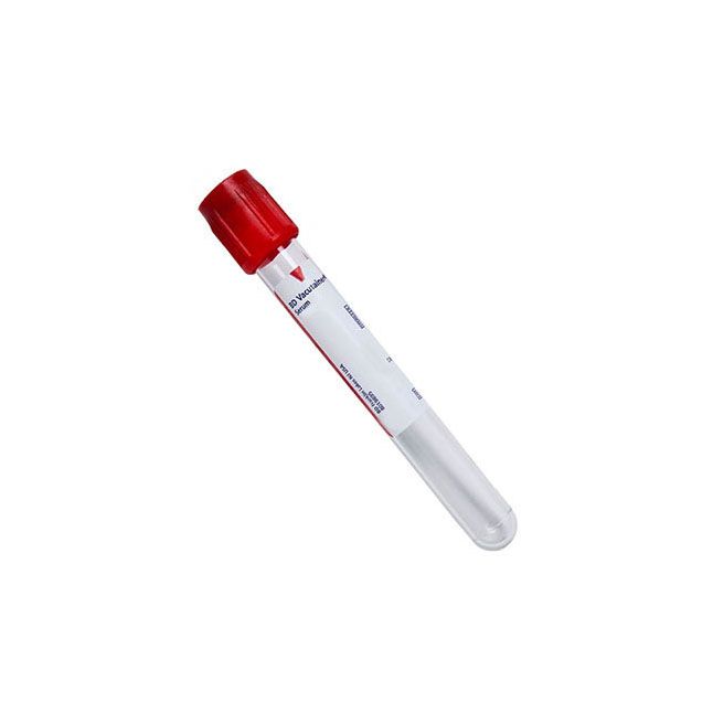 BD Vacutainer® Serum Tube with Hemogard Closure; 10 mL, 16 x 100 mm, Glass Tube