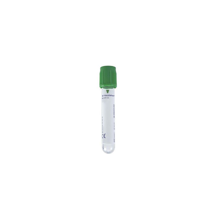BD Vacutainer® Heparin Tube with Hemogard Closure; 2 mL, 13 x 100 mm