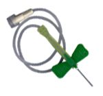 BD Vacutainer® Safety-Lok™ Blood Collection Set with Tubing; 21G x 3/4″ (1.90 cm), Green, Tubing 12" (30 cm)