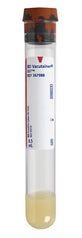 BD Vacutainer® SST Tube with Hemogard Closure; 8.5 mL, 16 x 100 mm Plastic Tube, Red/Grey