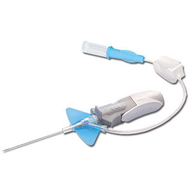 BD Nexiva™ Closed IV Catheter System, Single Port; 22G x 1" (2.54 cm), Blue