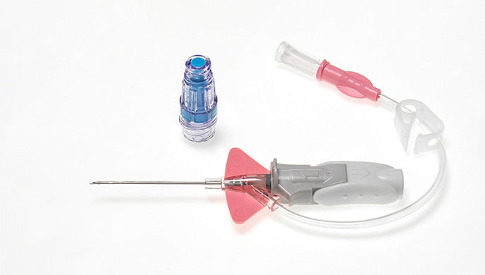 BD Nexiva™ Closed IV Catheter System with BD™ MaxZero Needle-Free Connector, Single Port; 20G x 1.25" (3.18 cm) — Box of 20