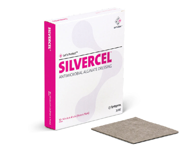 3M® Silvercel™ Hydro-Alginate Antimicrobial Dressing with Silver; 1" x 12" (2.5cm x 30.5 cm), Rope — Box of 5