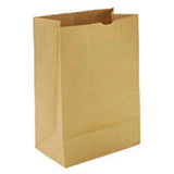 Kraft Paper Bag; 10 lb. (4.5 kg)