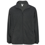 Microfleece Men's Jacket Dark Gray Size M