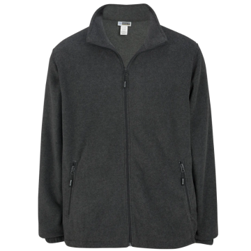 Microfleece Men's Jacket Dark Gray Size M