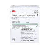 SoluPrep™ AQ Swab with Aqueous Chlorhexidine 2%, Alcohol-free; Small, 1.6 mL, 5cm x 6 cm