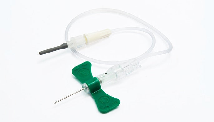 BD Vacutainer® Push-Button Blood Collection Set; 21G x 3/4", 12" (30 cm), with luer — Box of 50