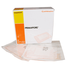 PRIMAPORE™ Post-Operative Adhesive Non-Woven Wound Dressing; 4" x 3.1" (10 cm x8 cm)