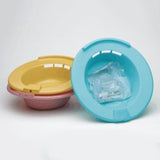 Plastic Sitz Bath; 2 L, 15" x 15" x 4.7" x 4.3" (38 cm x 38 cm x 12 cm x 11 cm), Turquoise