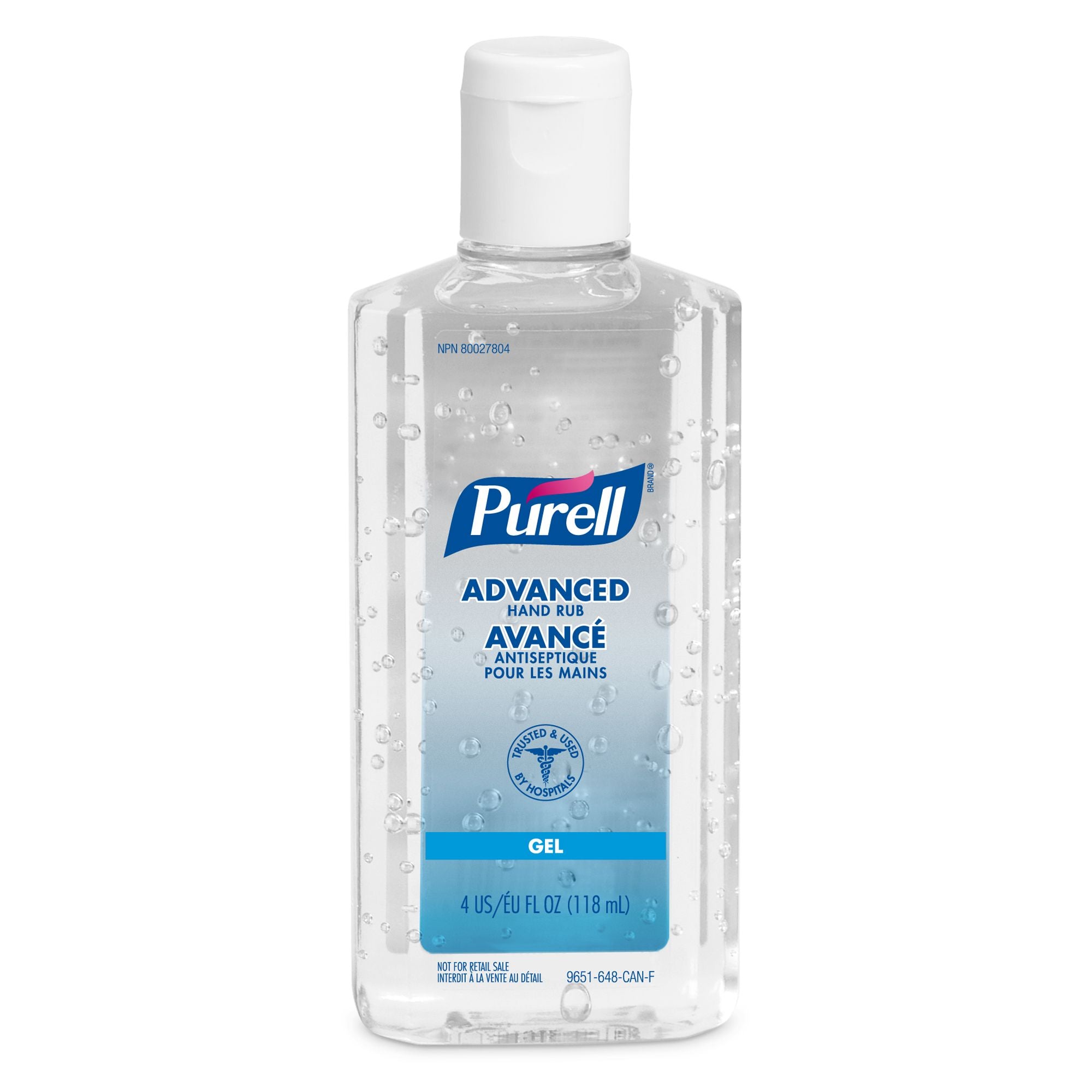 Purell® Advanced Hand Sanitizer, Gel, 118 ml Flip Cap Bottle