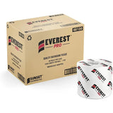 Standard Toilet Paper – 4" x 3" x 4.38" White, 1000 Sheets, 2-Ply, 48 Rolls/Case, 48 Cases/Skid - Everest