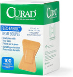 Bandage Adhesive Flexible Fingertip 1.75 X 2" 100/bx