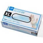 Glide-On Exam Gloves (CA Only) Vinyl Smooth XL 130Ct
