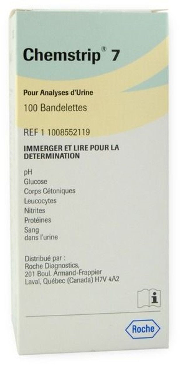 Chemstrip™ Urine Test Strip, Chemstrip 7