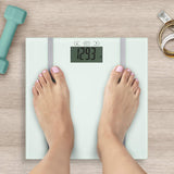 Scale Floor Digital 397Lb/180Kg Capacity W/Lith Battery (EA)