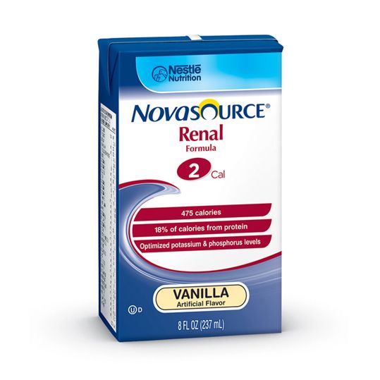 NOVASOURCE® RENAL Nutritional Drink; 237 mL Tetra, Vanilla