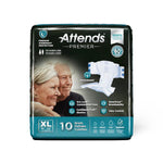 Attends® Premier Premium Overnight Protection Briefs; Extra-Large, 56" - 68" (142 cm - 173 cm)